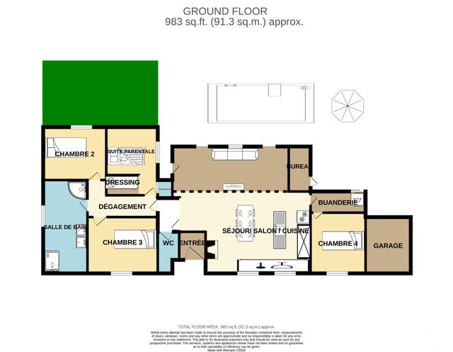 maison à vendre - 5 pièces - 150.7 m2 - ROUFFIAC D AUDE - 11 - LANGUEDOC-ROUSSILLON - Century 21 Aci